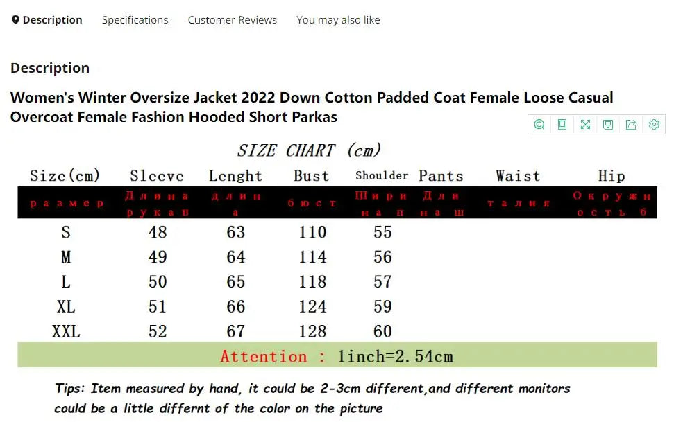 Student Women's Winter Oversize Jacket Down Cotton Padded Coat Female Loose Casual Overcoat Female Fashion Hooded Short Parkas